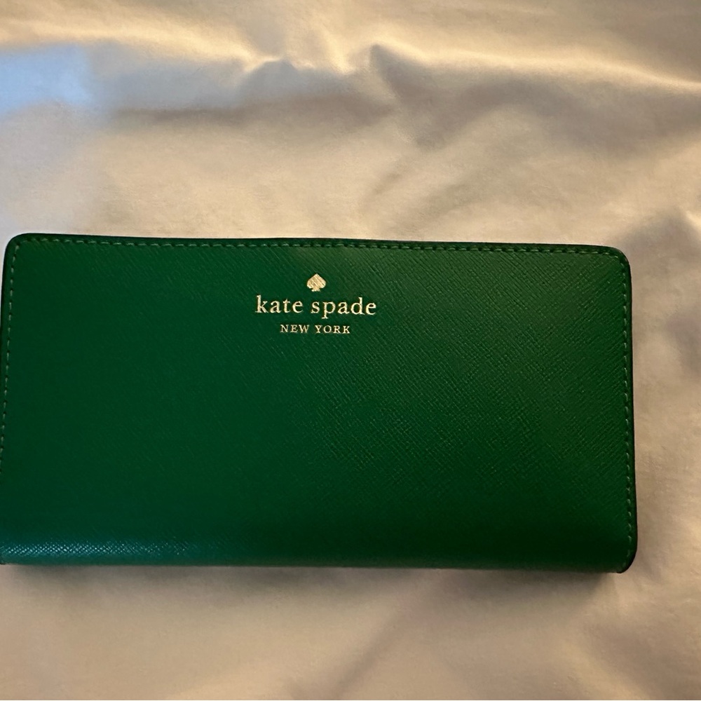 Kate Spade Emerald Green Clutch
